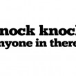 knock-knock