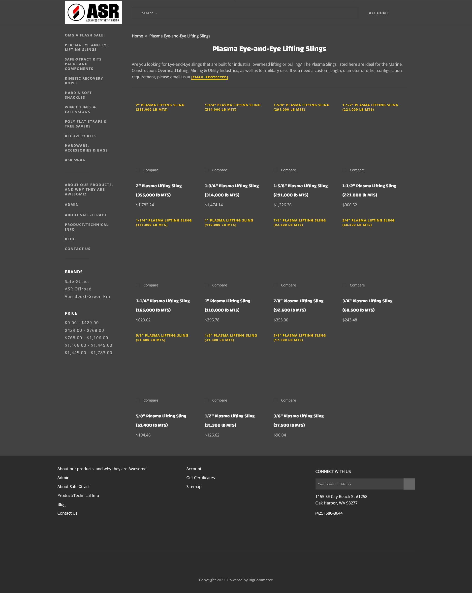 Screenshot 2023-11-08 at 12-29-48 Plasma Eye-and-Eye Lifting Slings - ASR Offroad