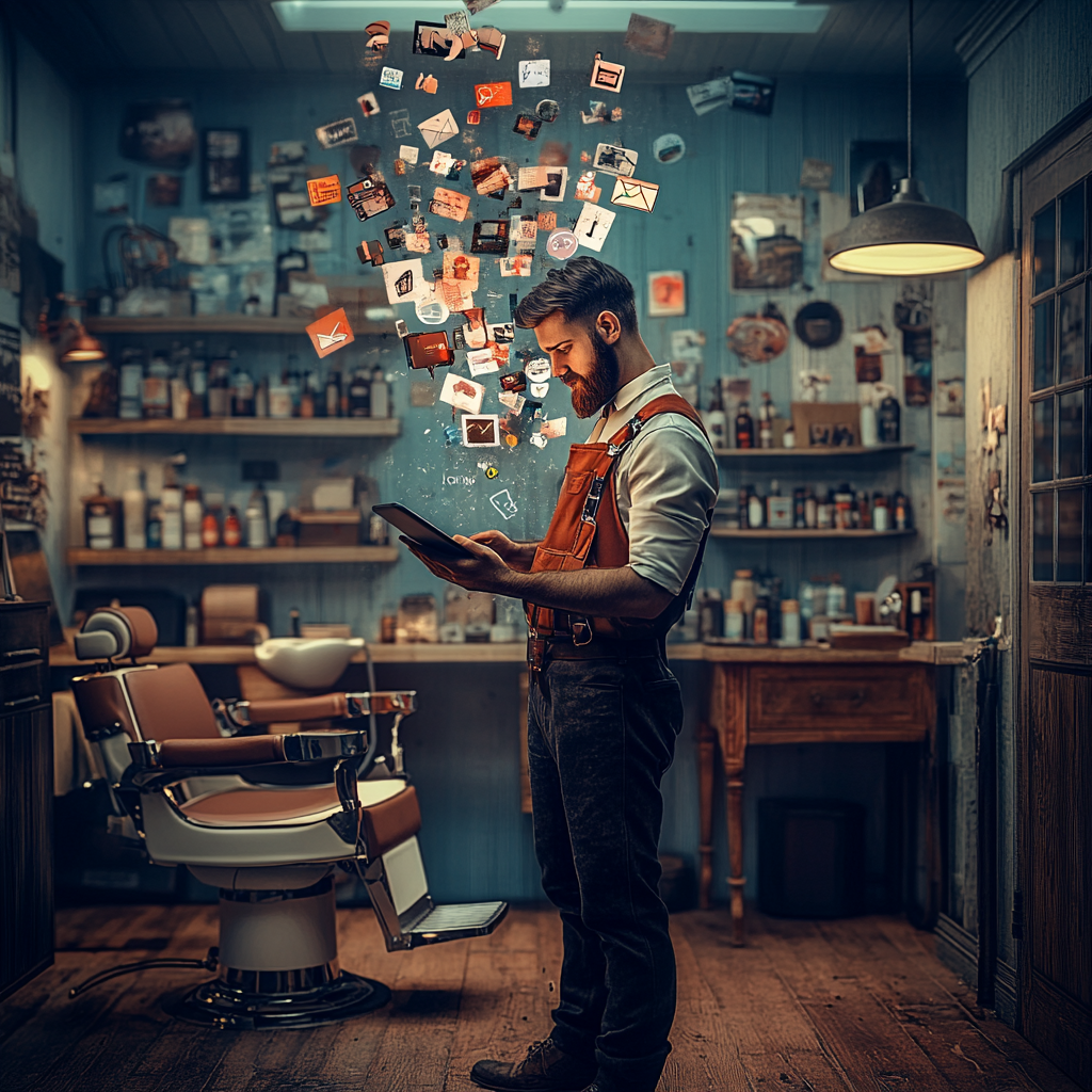 Barber Shop Marketing Strategy|before and after haircut