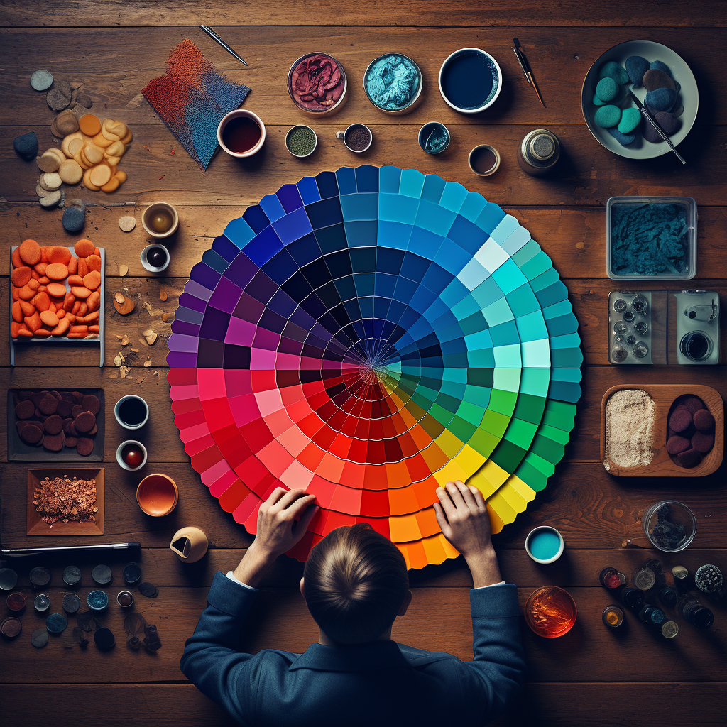 color theory branding|brand guide
