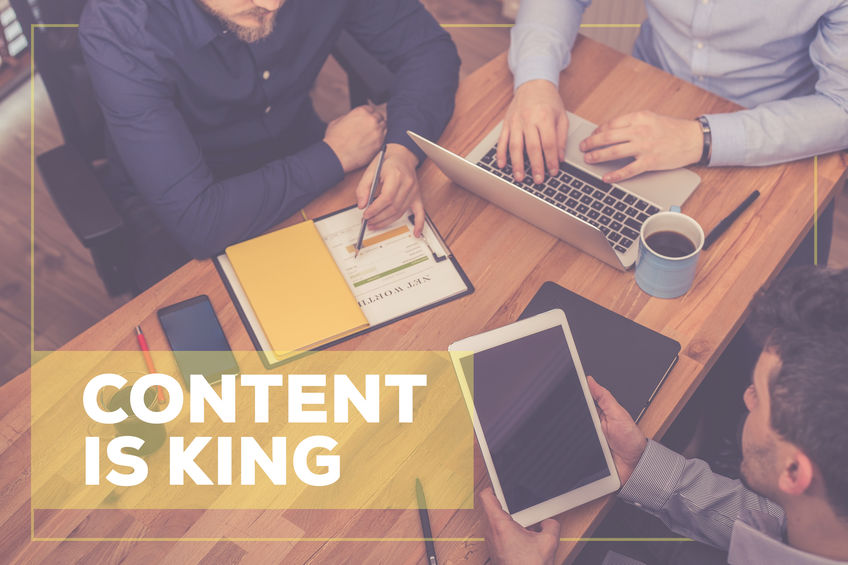 CONTENT IS KING CONCEPT|strategy|missguided|will it blend|glossier