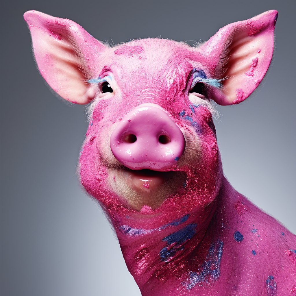 lip stick on a pig branding|Johnny Cupcakes