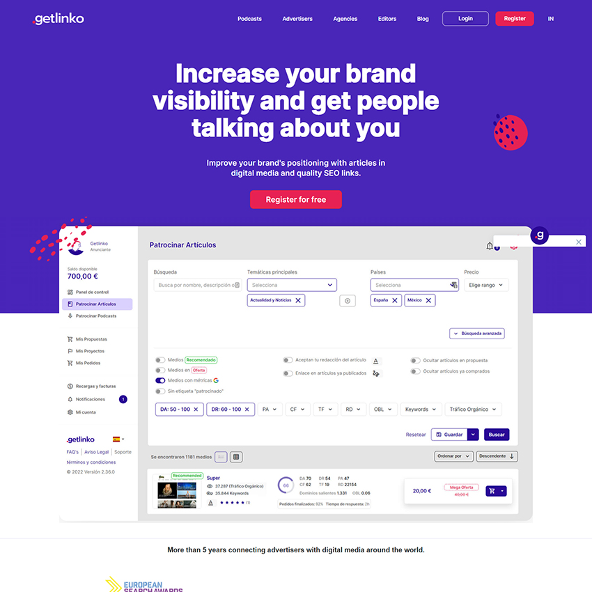 getlinko|getlinko media catalog