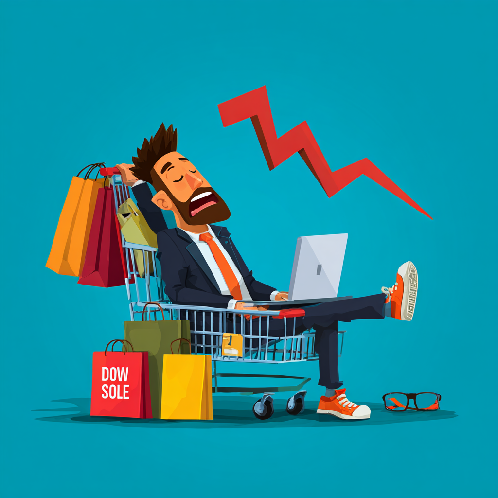 ecommerce sales down
