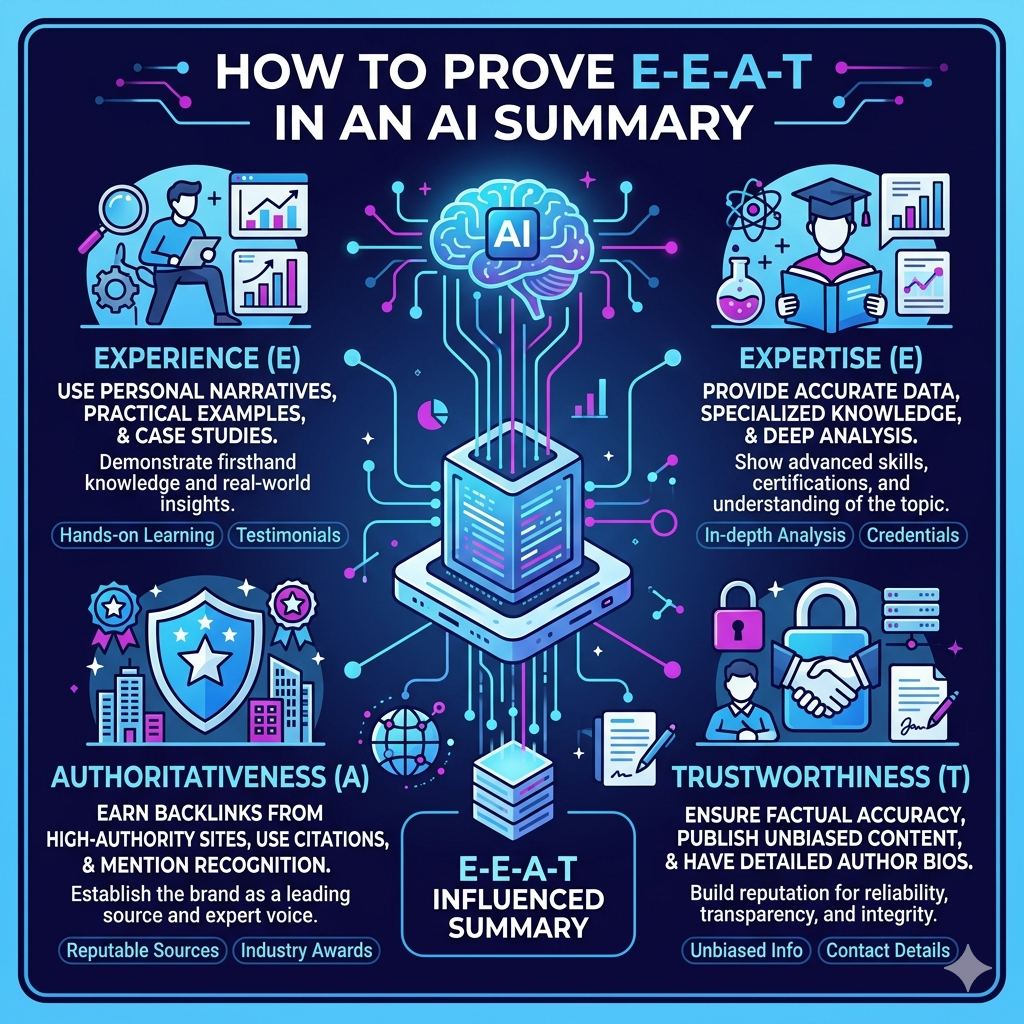 eeat ai summary
