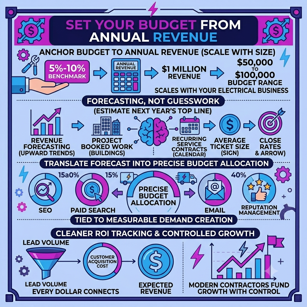 set budget annual revenue