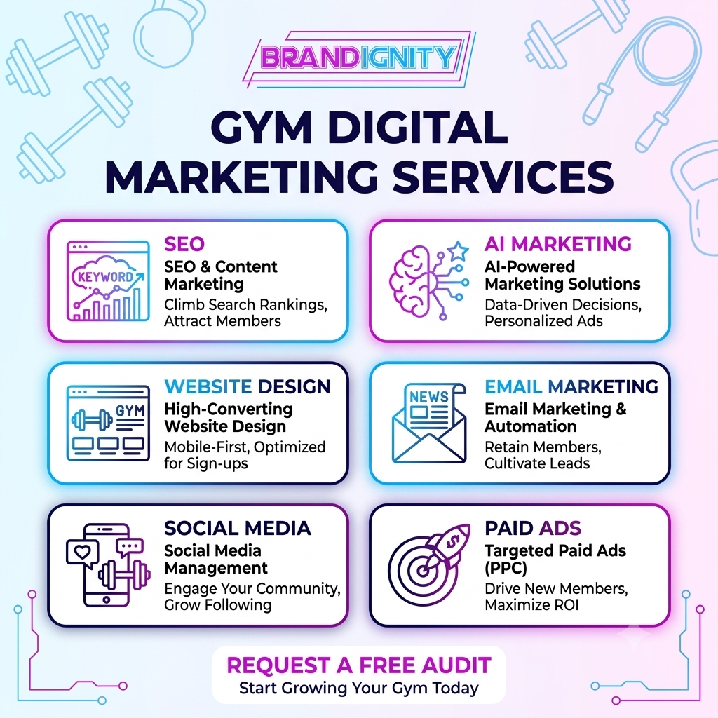 gym digital marketing services