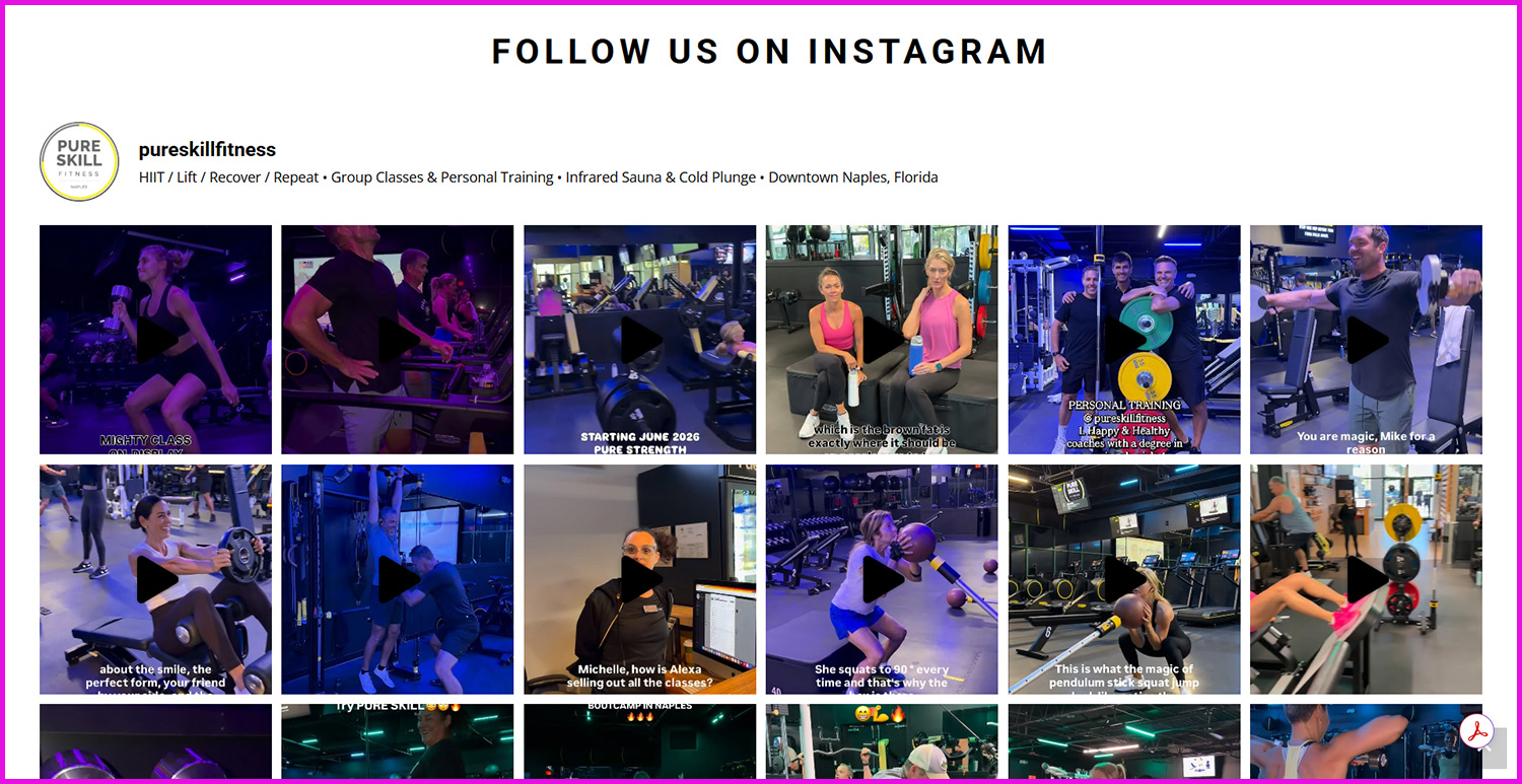 gym-social-media